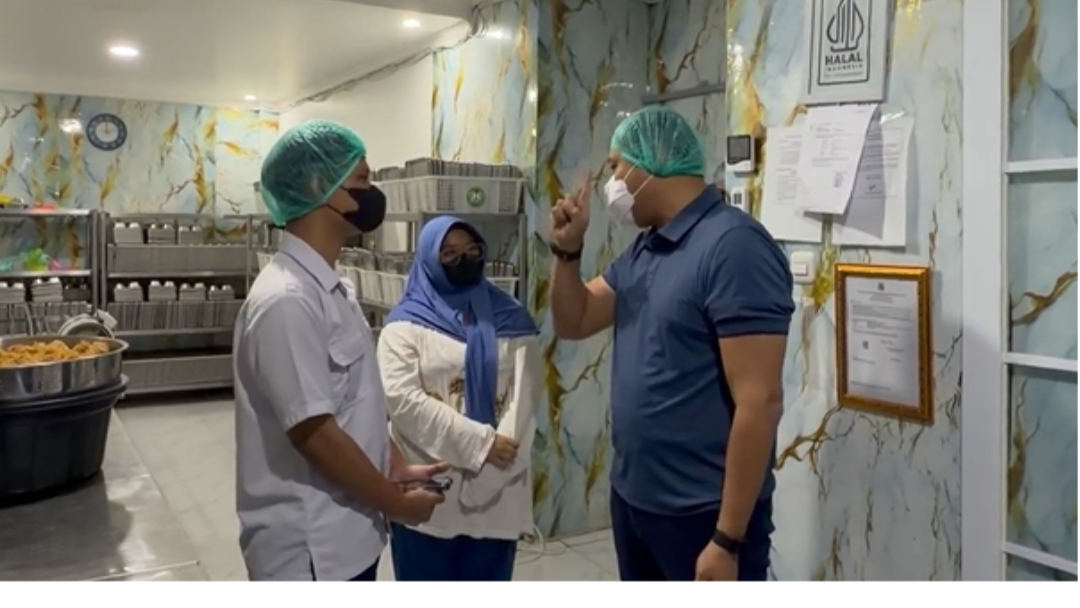 Inspeksi dapur mitra BGN